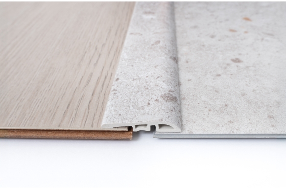 Soft Terrazzo SPC Vinyl Ramp Profile