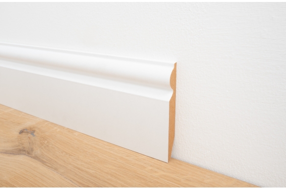 White Torus Skirting Board - 120 x 20mm