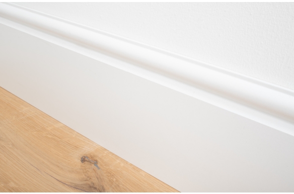 White Torus Skirting Board - 165 x 15mm