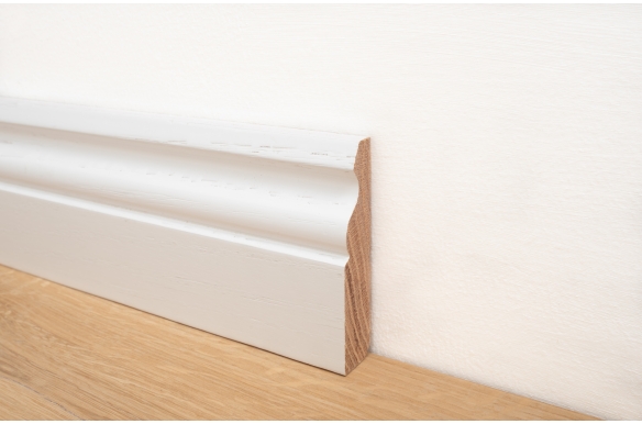 White Torus Skirting Board 95 x 20mm - SW9