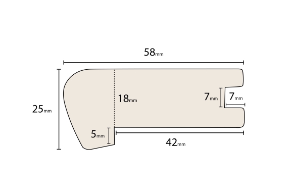 Oiled Solid Oak Stair Nosing - SW5