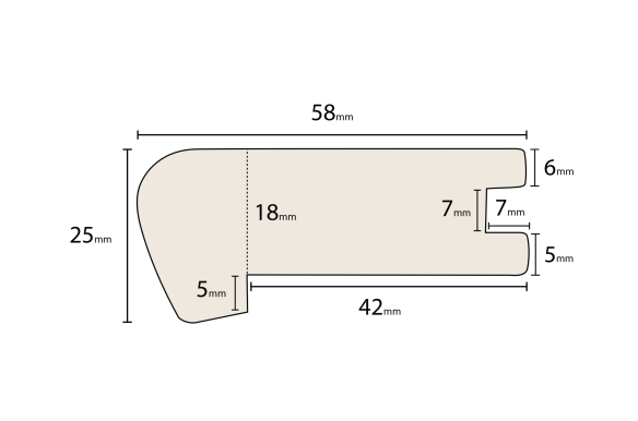 Solid Walnut Stair Nosing – SW8