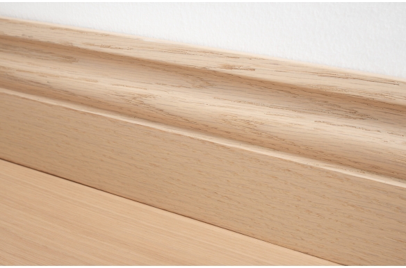 Invisible Solid Oak Skirting Board 95 x 20mm - SW10