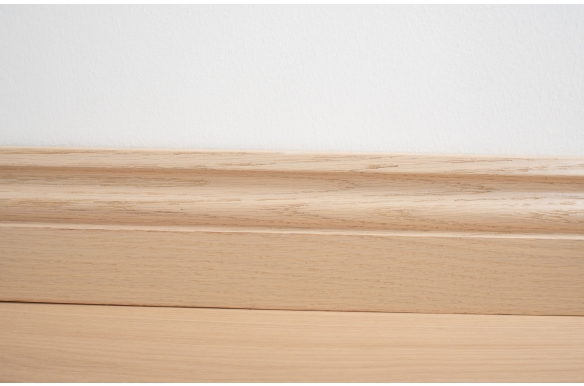 Invisible Solid Oak Skirting Board 95 x 20mm - SW10
