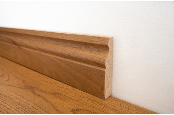 Oiled Solid Oak Skirting Board 95 x 20mm - SW5
