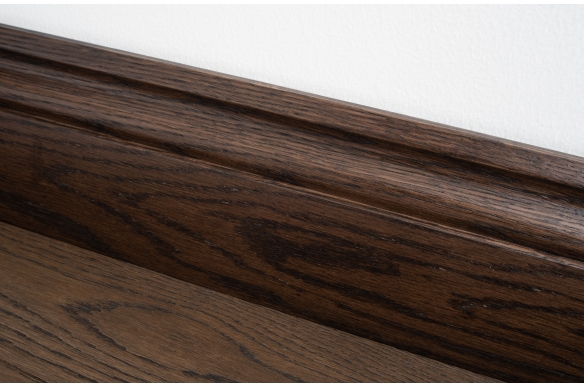 Chocolate Oak Skirting Board 120 x 20mm - SW6
