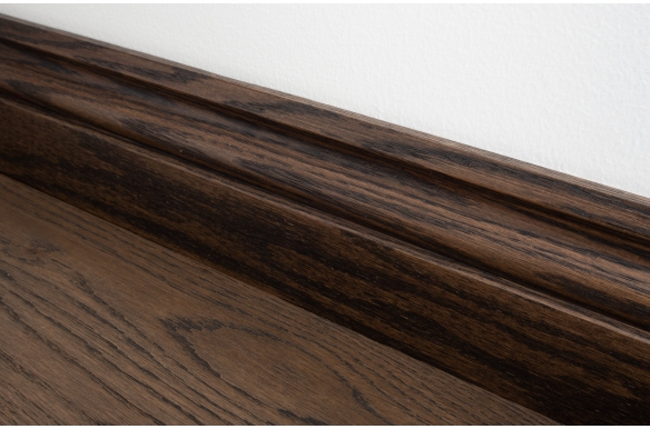 Chocolate Solid Oak Skirting Board 95 x 20mm - SW6