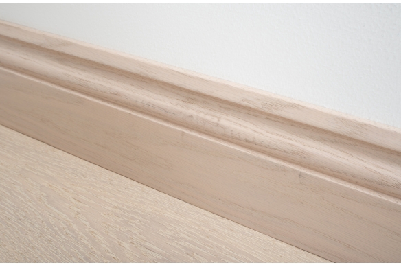 Whitewashed Oak Skirting Board 120 x 20mm - SW7