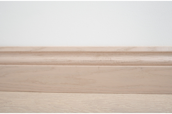 Whitewashed Oak Skirting Board 120 x 20mm - SW7