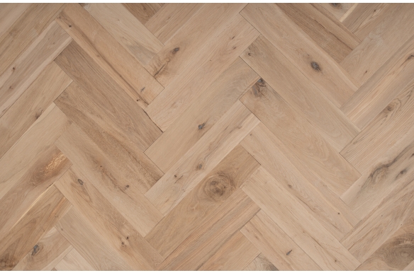 Thorpe Canvas Solid Oak Herringbone