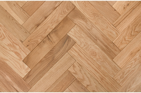 Thorpe Ranch Solid Oak Herringbone