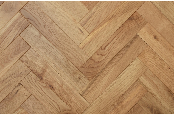 Thorpe Spring Solid Oak Herringbone