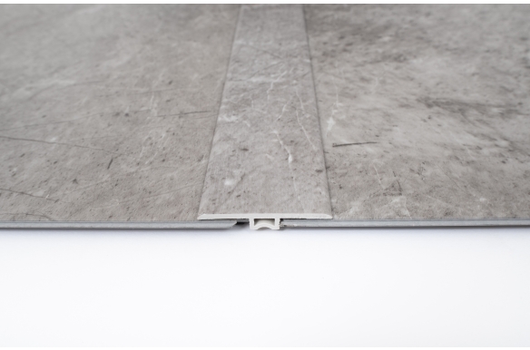 Silver Marble SPC Vinyl T Profile