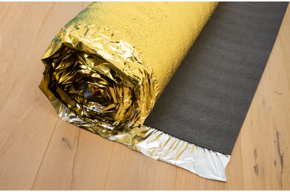 Gold Laminate and Wood Flooring Underlay - 5mm