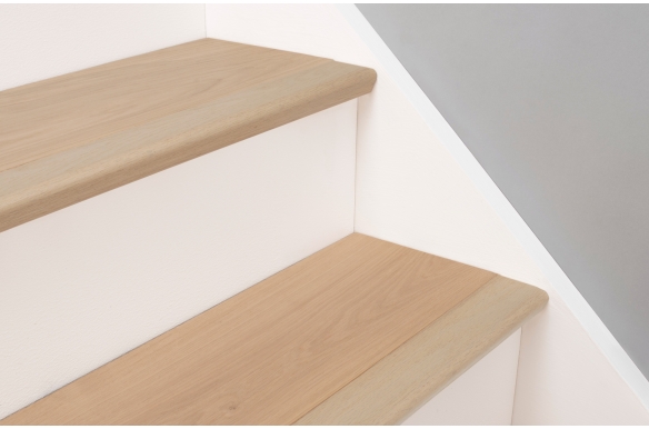 Invisible Oiled Solid Oak Stair Nosing - SW10