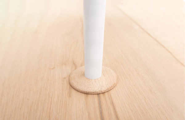 Unfinished Oak Pipe Covers – Set of 2 - SW1