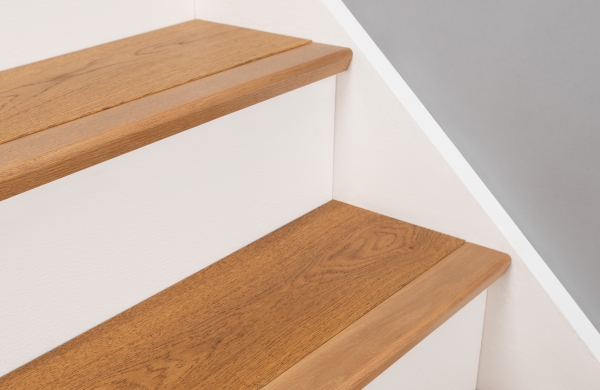 Oiled Solid Oak Stair Nosing - SW5